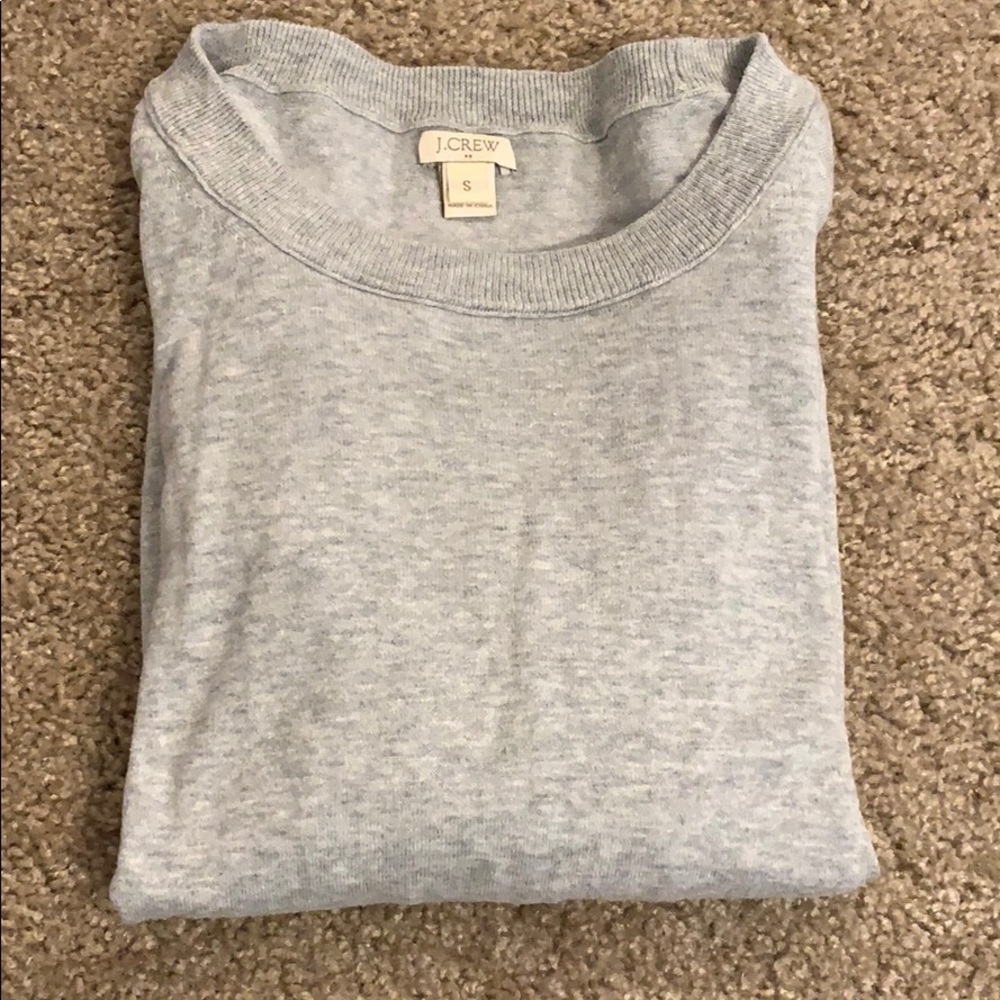 Barely worn, J.Crew sweater, size small, gray